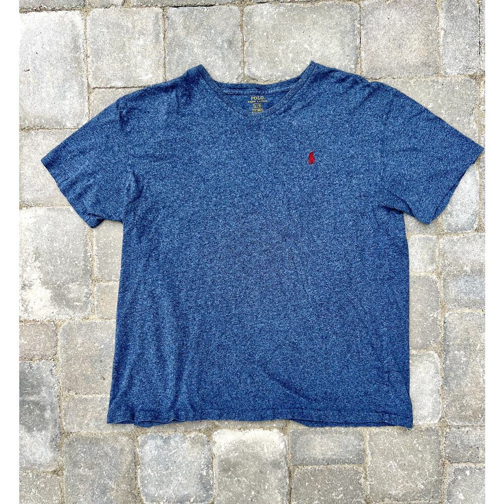Men's Polo Ralph Lauren blue short sleeve tee  Size L